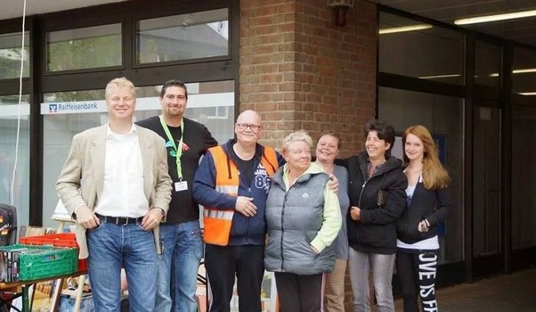 Sammelaktion zu Gunsten der Grünen Damen